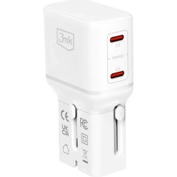 Incarcator 3MK incharge Globe 45W 2C PD QC4+ PPS SCP AFCUS/EU/AUS/UK Alb