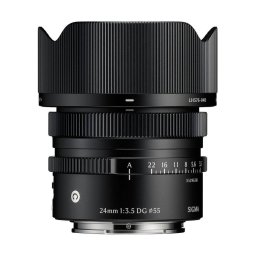Obiectiv Foto Mirrorless Montura E Sigma 24mm F3.5 DG C Black