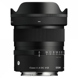 Obiectiv Foto Mirrorless Montura E Sigma 15mm F1.4 DC Black