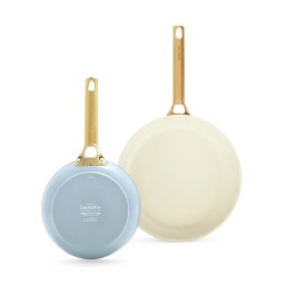 Set 2 Tigai GreenPan Padova Reserve 20cm 26cm Light Blue