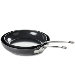 Set 2 Tigai GreenPan Barcelona Pro 20cm 28cm Black