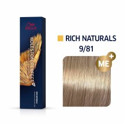Vopsea Permanenta Wella Professionals Koleston Perfect 9/81 Blond Luminos Albastru Cenusiu 60ml