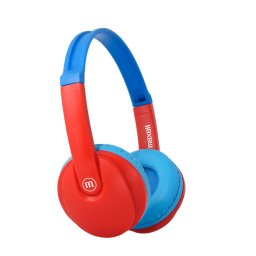 Casti pentru Copii Maxell HP-BT350 Microfon Bluetooth Limitare Volum 85dB Rosu/Albastru