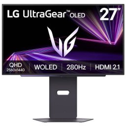 Monitor LG UltraGear OLED GX7 27GX700A-B 26.5inch WQHD Gaming 280Hz OLED Adaptive Sync Negru