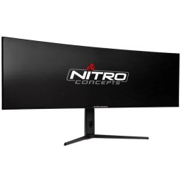 Monitor Nitro Concepts SM1 Simracing Monitor 49inch Curbat 144Hz FreeSync G-Sync Negru