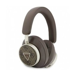 Casti Guess Handsfree Bluetooth 4G Gold Triangle Logo A2DP Maro