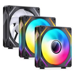 Ventilator Jonsbo ZL-120BR PWM ARGB 3Pack 120mm Negru