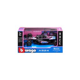 Macheta BBURAGO Formula 1 Alpine A524 (2024) Esteban Ocon 1:43 Varsta 3 Ani+ Multicolor