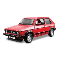 Macheta BBURAGO VW GOLF MK1 GTI 1979 1:32 Varsta 3 Ani+ Rosu