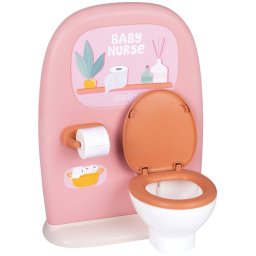 Set SMOBY Baby Nurse Toaleta cu 2 accesorii +3 ani