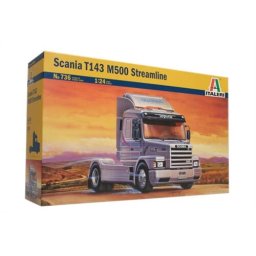 Macheta de Construit Italeri Camion si Remorca Scania T143 M500 Topline Scara 1:24 No. 0736