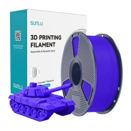 Filament 3D Sunlu PLA+ de Mare Viteza Albastru