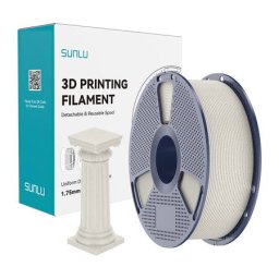Filament 3D Sunlu PLA de Mare Viteza 1.25g/cmp Marmura Gri Castan