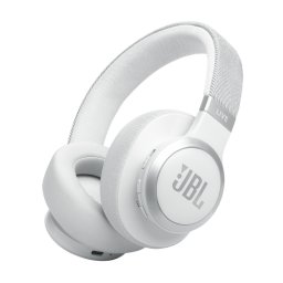 Casti Wireless JBL Live 770NC Noise Cancelling Autonomie pana la 65 Ore Alb