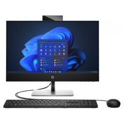 Sistem All in One HP ProOne 440 G9 FHD 23.8inch Intel Core i7-14700T 16GB 512GB SSD Windows 11 Pro Black Silver