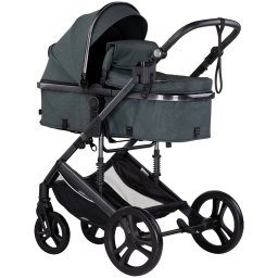 Carucior Chipolino Amore 2 in 1 Varsta 0 - 4 Ani Maxim 22KG Verde Inchis