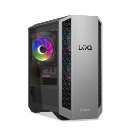 Sistem desktop Lenovo LOQ Tower 26ADR10 AMD Ryzen 7 8745HX 16GB 512GB SSD RTX 5050 Windows 11 Home Black Grey