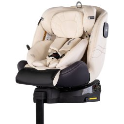 Scaun Auto Copii Chipolino Premium I-Size 40-150CM cu Sistem Isofix Varsta 0 - 12 Ani Maxim 36KG Bej