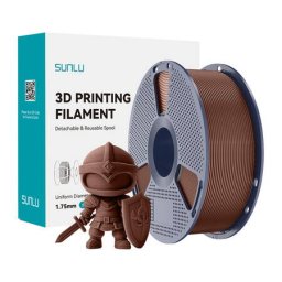 Filament 3D Sunlu PLA+ 1.23g/cmp Maro Ciocolata