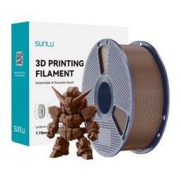 Filament 3D Sunlu PLA+ 2.0 1.21g/cmp Maro Cafea