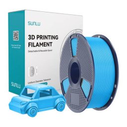 Filament 3D Sunlu PETG 1.27g/cmp Cian