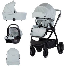 Carucior Chipolino Prestige 3 in 1 de la Nastere Maxim 22KG Matcha
