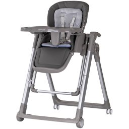 Scaun de Masa Bebelusi Chipolino Super Chef 2 in 1 Functie Leagan Maxim 15KG Gri