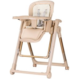 Scaun de Masa Bebelusi Chipolino Super Chef 2 in 1 Functie Leagan Maxim 15KG Tiramisu