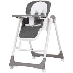 Scaun de Masa Bebelusi Chipolino Milk Shake 2 in 1 Varsta 6 Luni - 3 Ani Maxim 15KG Granite