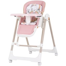 Scaun de Masa Bebelusi Chipolino Milk Shake 2 in 1 Varsta 6 Luni - 3 Ani Maxim 15KG Roz