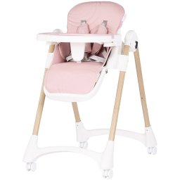 Scaun de Masa Bebelusi Chipolino Candy Shop 6 - 36 Luni Maxim 15 KG Roz Pudra