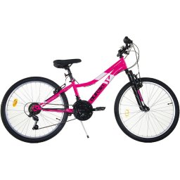 Bicicleta Copii DINO BIKES MTB Ring 24Inch Varsta 9 Ani+ Roz