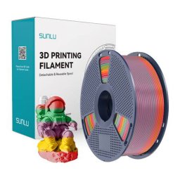 Filament 3D Sunlu PLA Rainbow 01 Multicolor