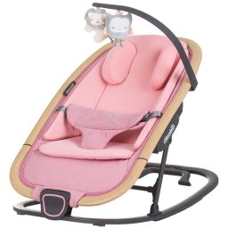 Scaunel Balansoar Chipolino Senso cu Bara de Jucarii Varsta 0 - 6 Luni Roz