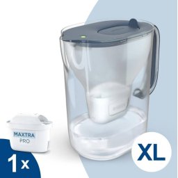 Cana Filtranta Brita Style Essential XL 3.6L + 1 Cartus Maxtra Pro Albastru