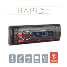 Player Auto MNC Bluetooth 4x50W Black