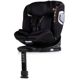 Scaun Auto Copii Chipolino Clima Air I-Size 40-150CM cu Sistem Isofix si Sezut Rotativ 0 - 12 Ani Negru