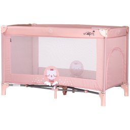 Patut Pliabil Chipolino Capri de la Nastere Maxim 15KG Cat Roz