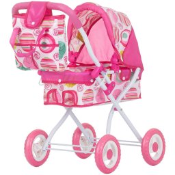 Carucior pentru Papusi Chipolino Emily Multicolor 3+ Ani