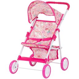 Carucior pentru Papusi Chipolino Alice Unicorn 3+ Ani