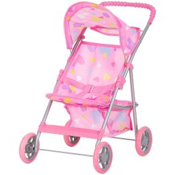 Carucior pentru Papusi Chipolino Alice Hearts 3+ Ani