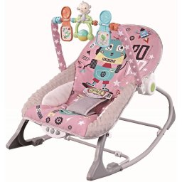 Scaunel Balansoar Chipolino Baby Spa Varsta 0 Luni+ Roz