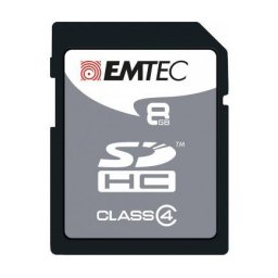 Card Emtec SDHC EliteSilver 8Gb Clasa 4 ECMSD8GHC4