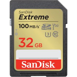 Card Sandisk SDHC Extreme 32Gb Clasa 10 / UHS-1 U3 SDSDXVT-032G-GNCIN