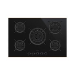 Plita Incorporabila Smeg 75Cm Gaz 5 Arzatoare Negru
