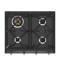 Plita Smeg SRV864AOGH Gaz 60Cm 4 Zone Antracit