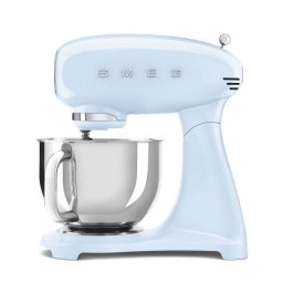 Mixer Planetar Smeg SMF05PBEU 10 viteze 4.8 Litri 1000W Pastel Blue