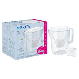 Starter Pack Brita Style Essential 3.6 L + 3 Filtre Maxtra Pro Alb