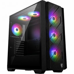 Carcasa MSI MAG FORGE 140A B65 Mid-Tower ATX Sursa 650W Inclusa Negru