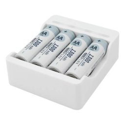 Incarcator Baterii Ansmann Basic IV 4x AA 1300mAh Alb